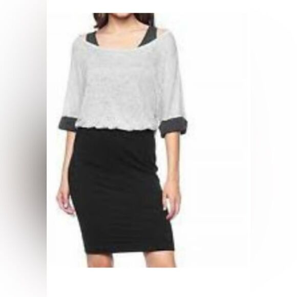 Splendid speckled melange mini  dress size M, NWT - Picture 2 of 7